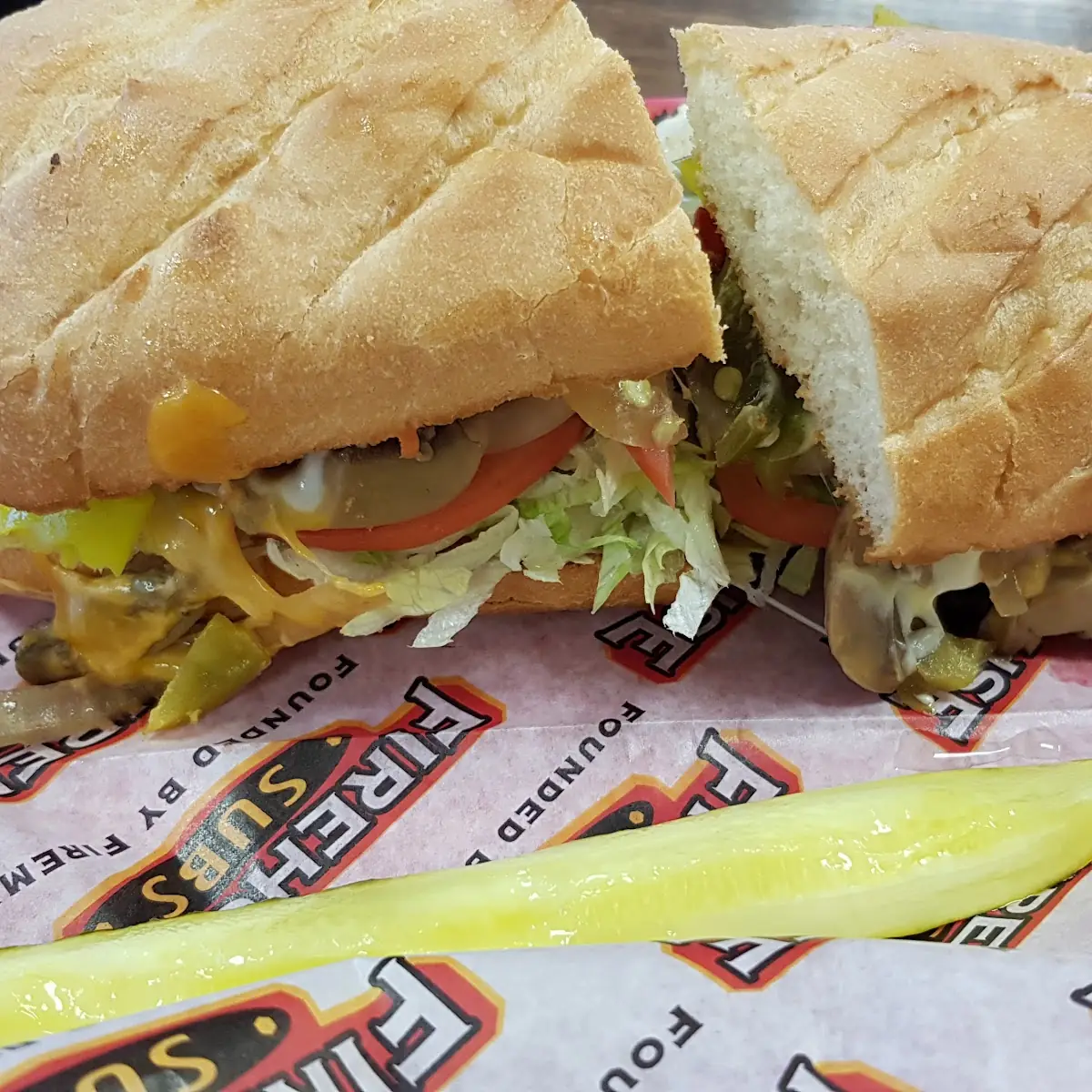 Vegetarisches Sandwich