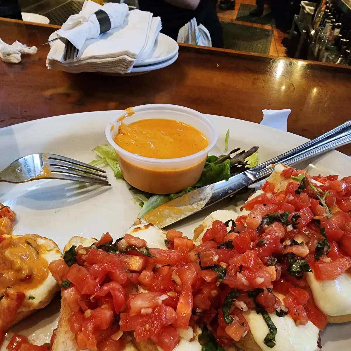 Tomato Basil Bruschetta