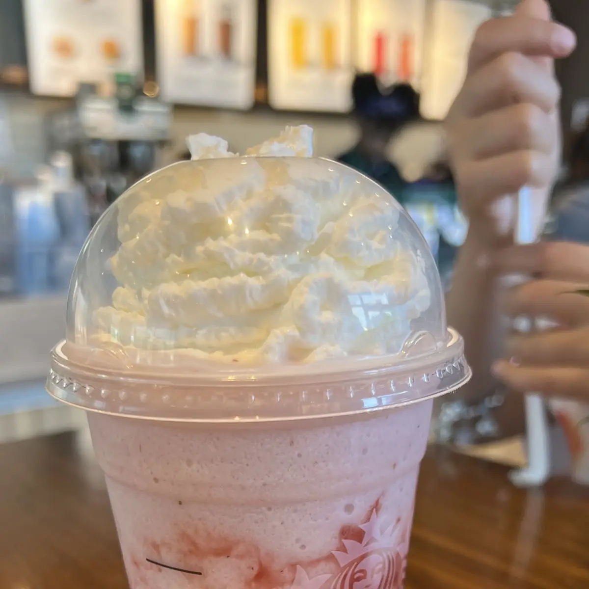 Strawberry Crème Frappuccino Blended Beverage