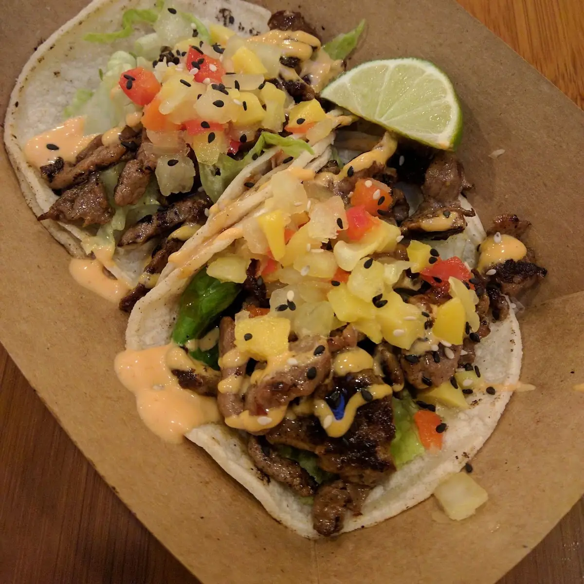 Kalbi Beef Tacos
