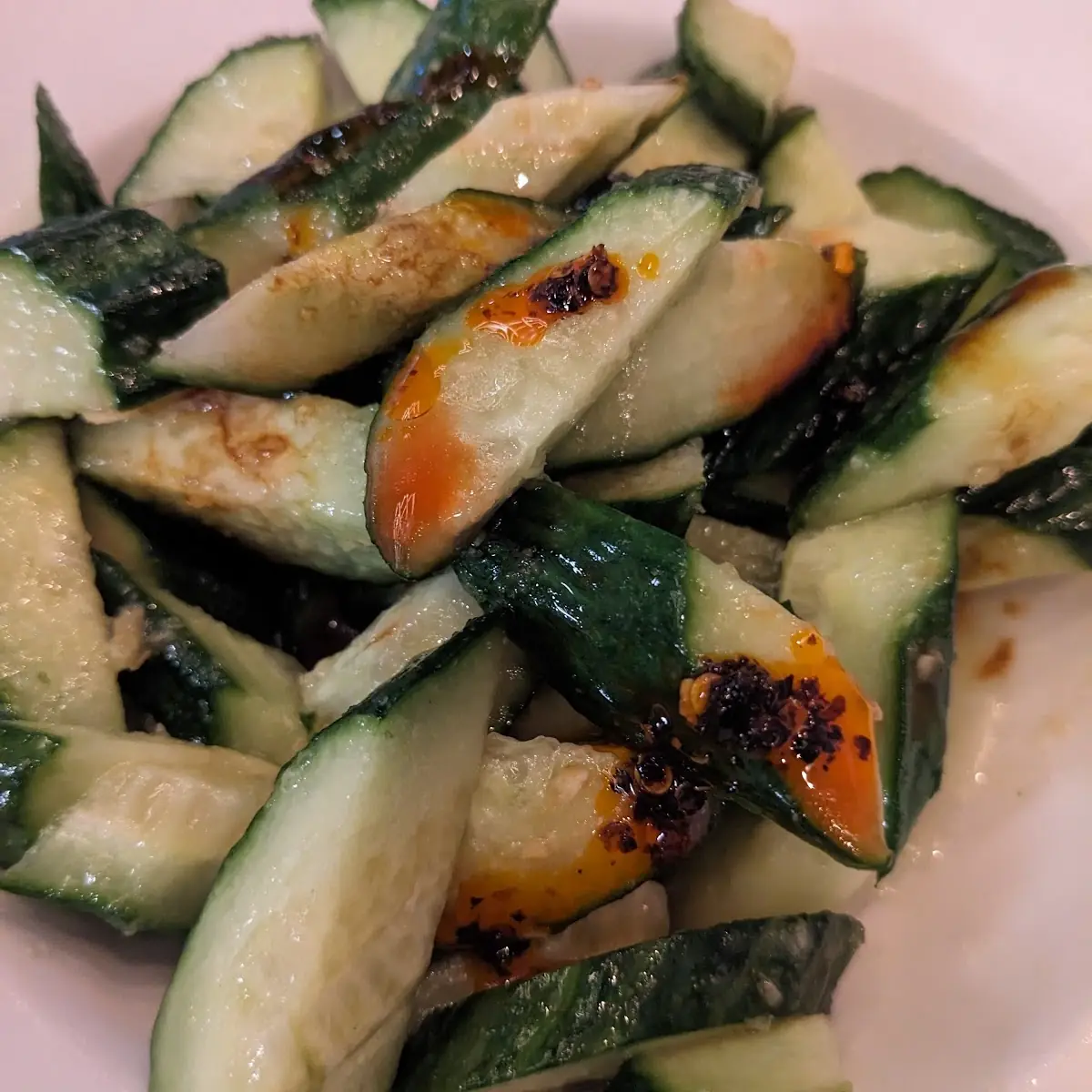 Garlic Cucumber Salad