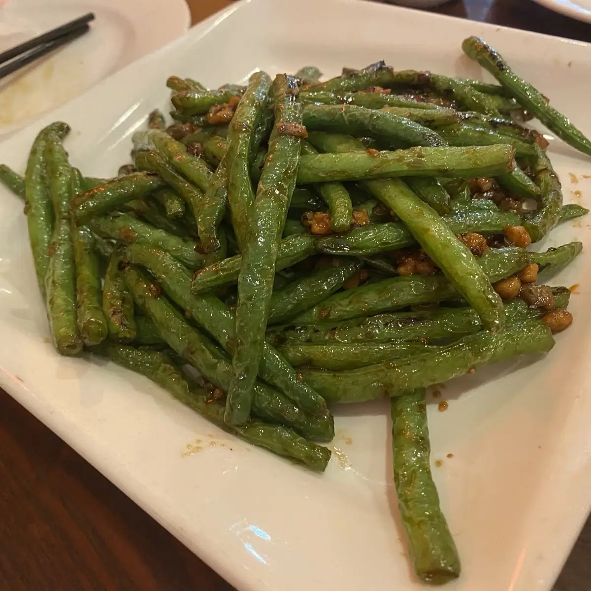 Dry Sauteed String Bean