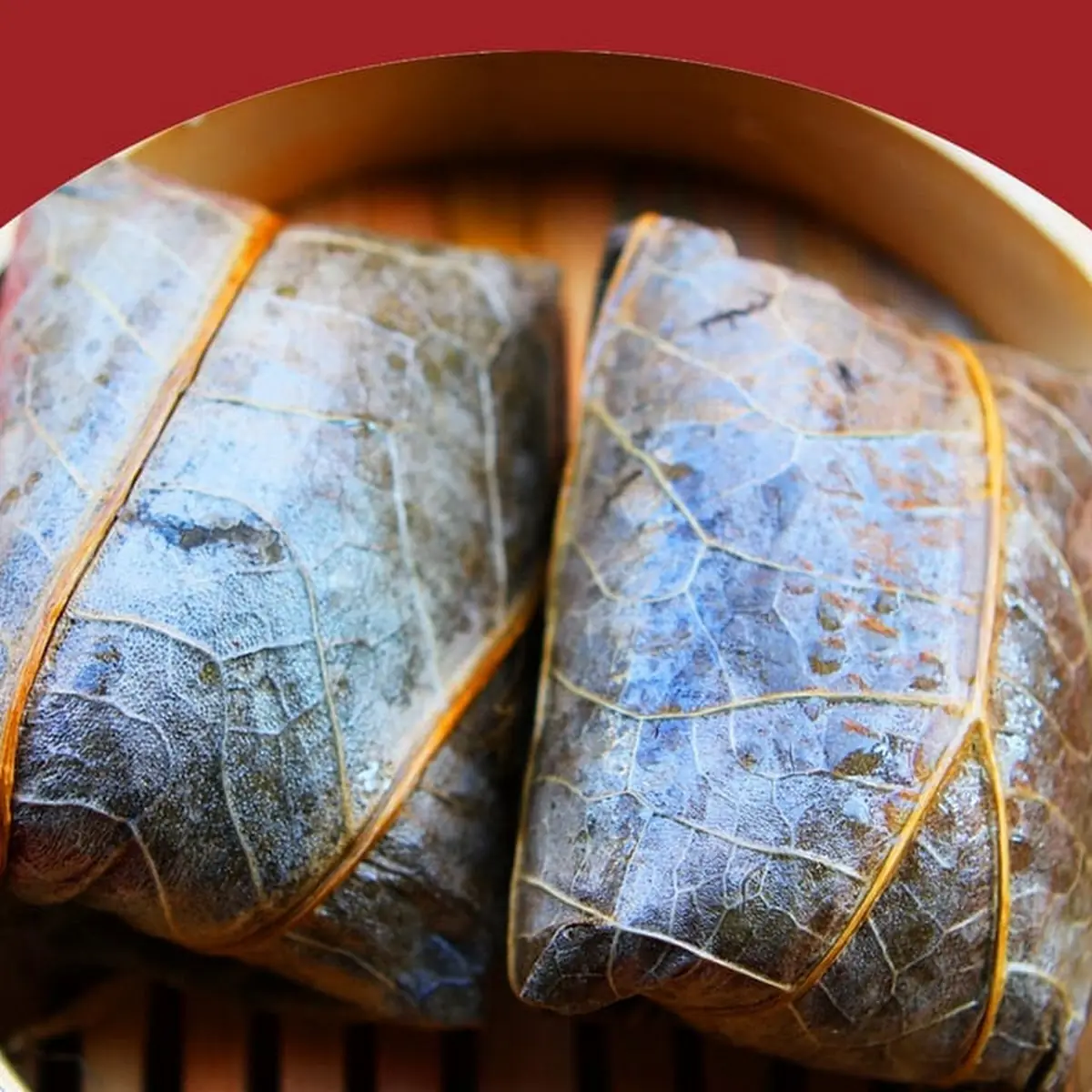 Sticky Rice in Lotus Leaf