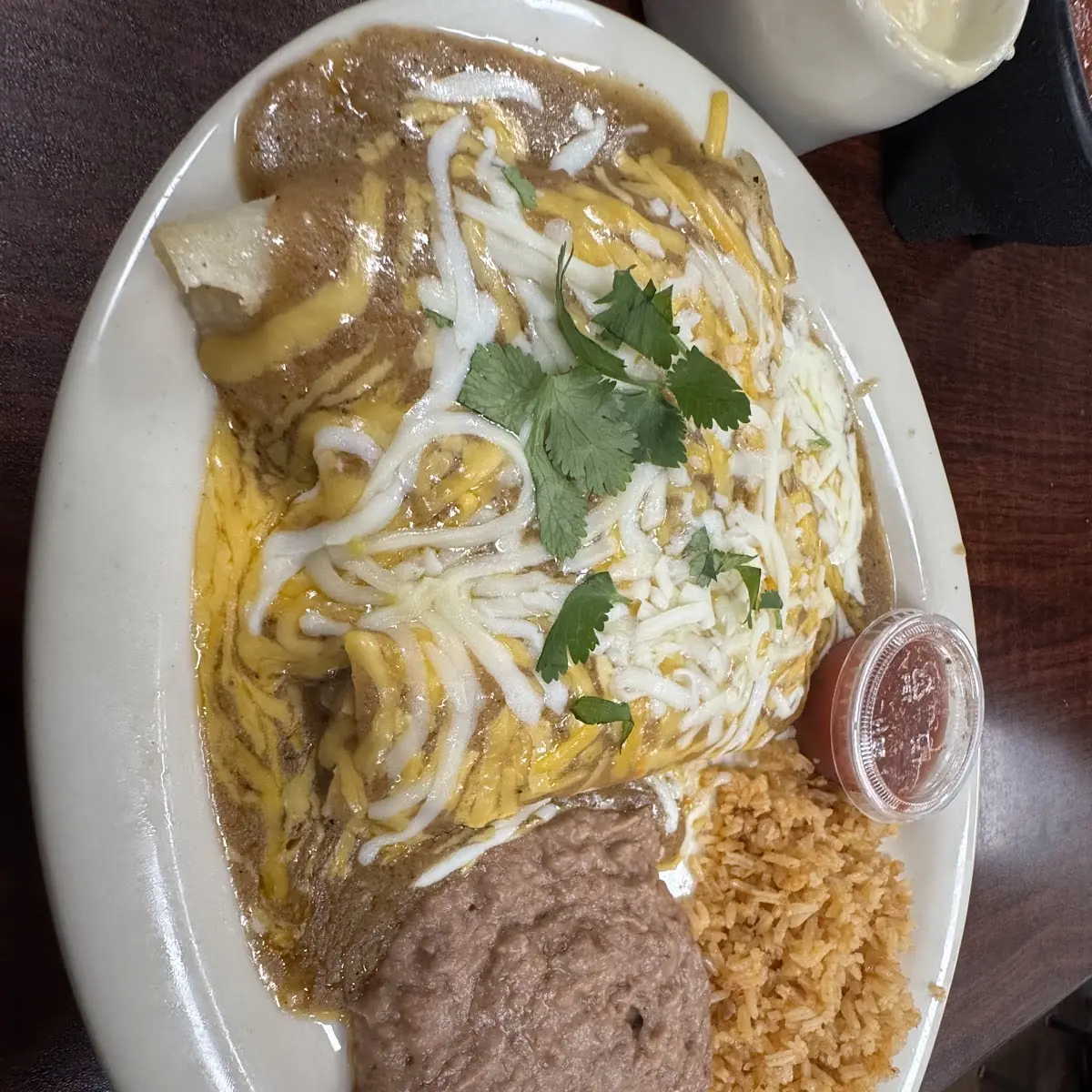 Chicken Fajita Enchiladas