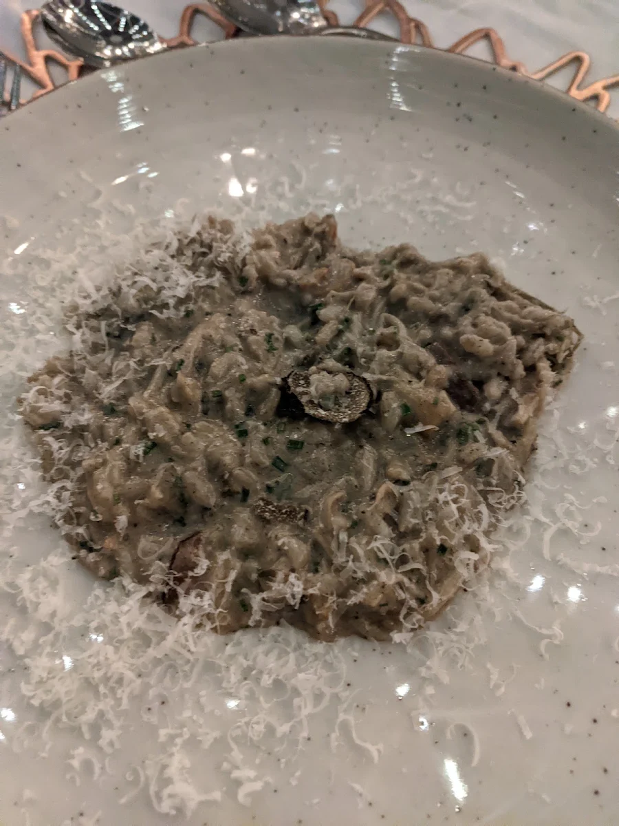 Mushroom Risotto, Cabin