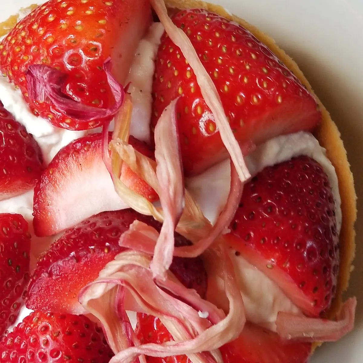 Strawberry Creme Tart
