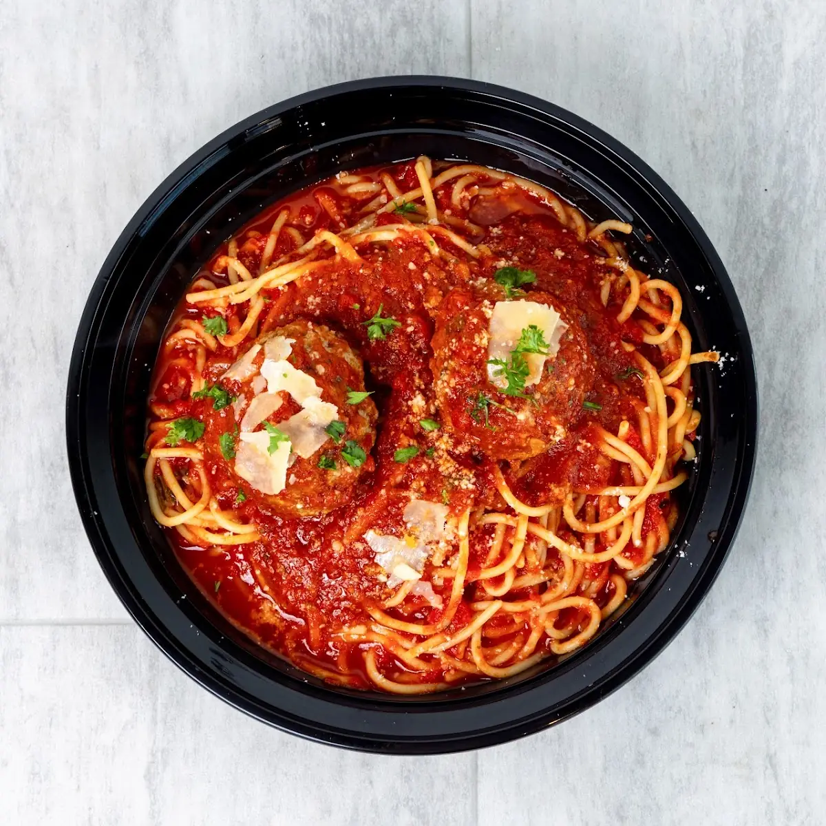 Spaghetti & Meatballs