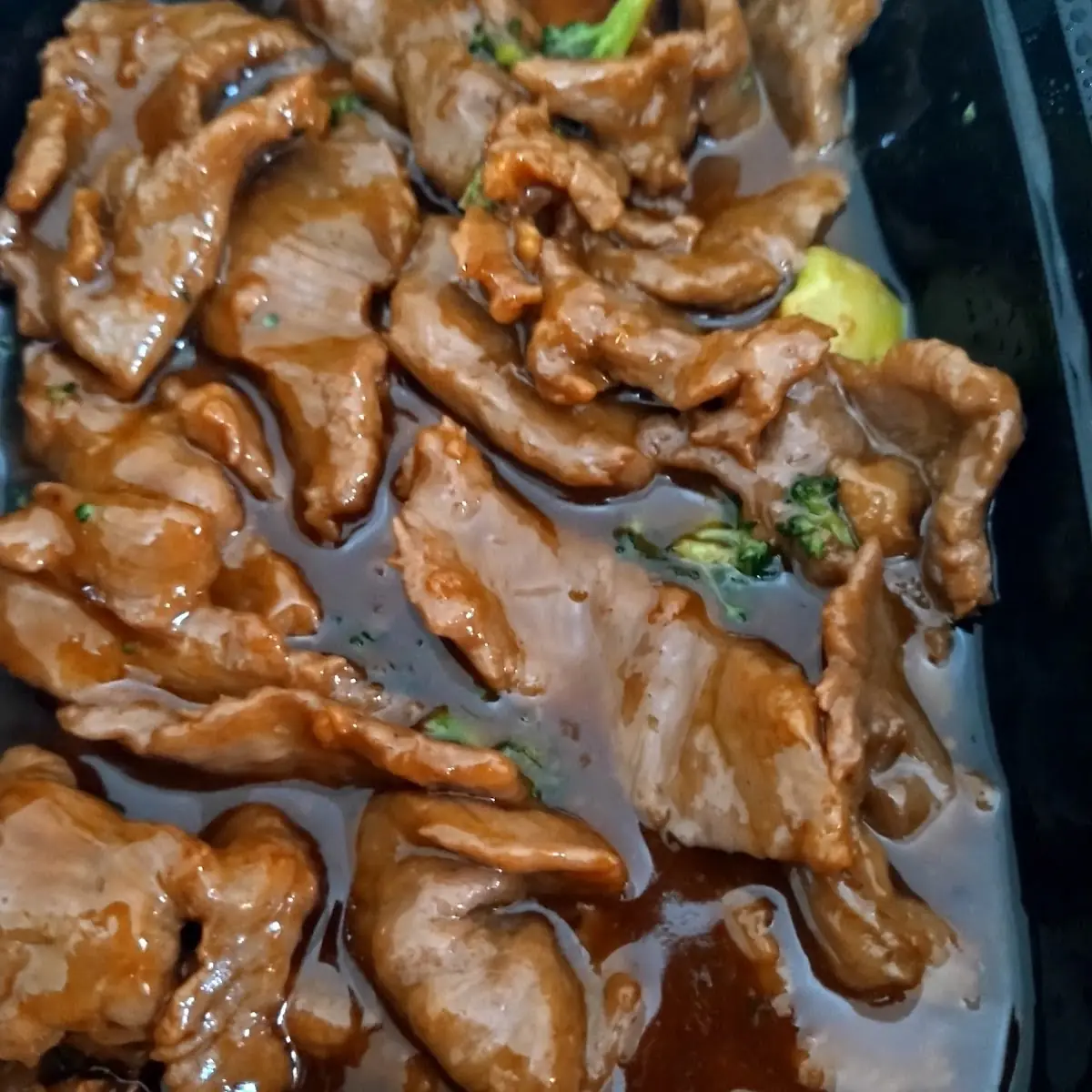 Beef and Broccoli Beef Separated