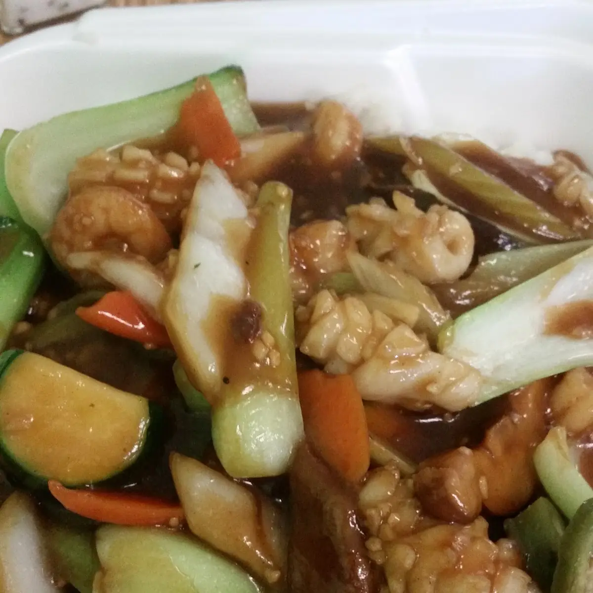 Triple Delight over Rice