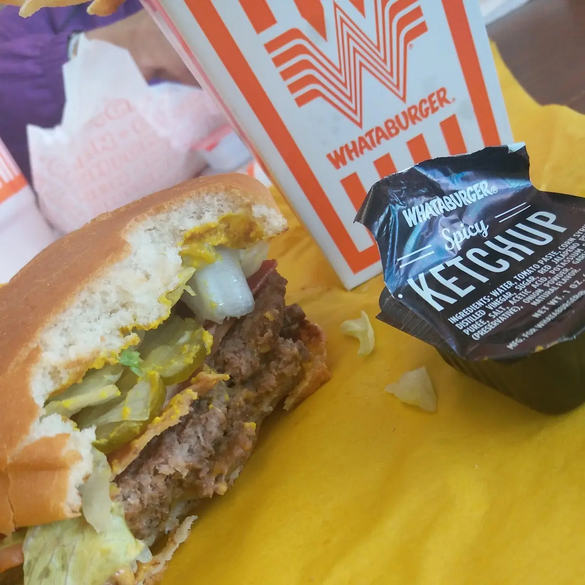 Double Cheeseburger with Bacon