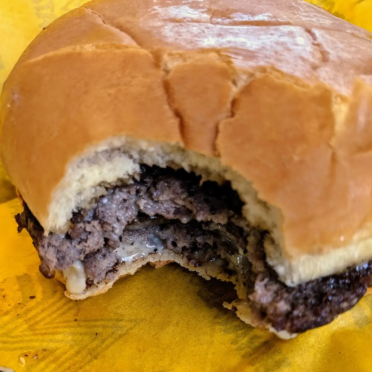 Whataburger Mushroom Swiss Burger