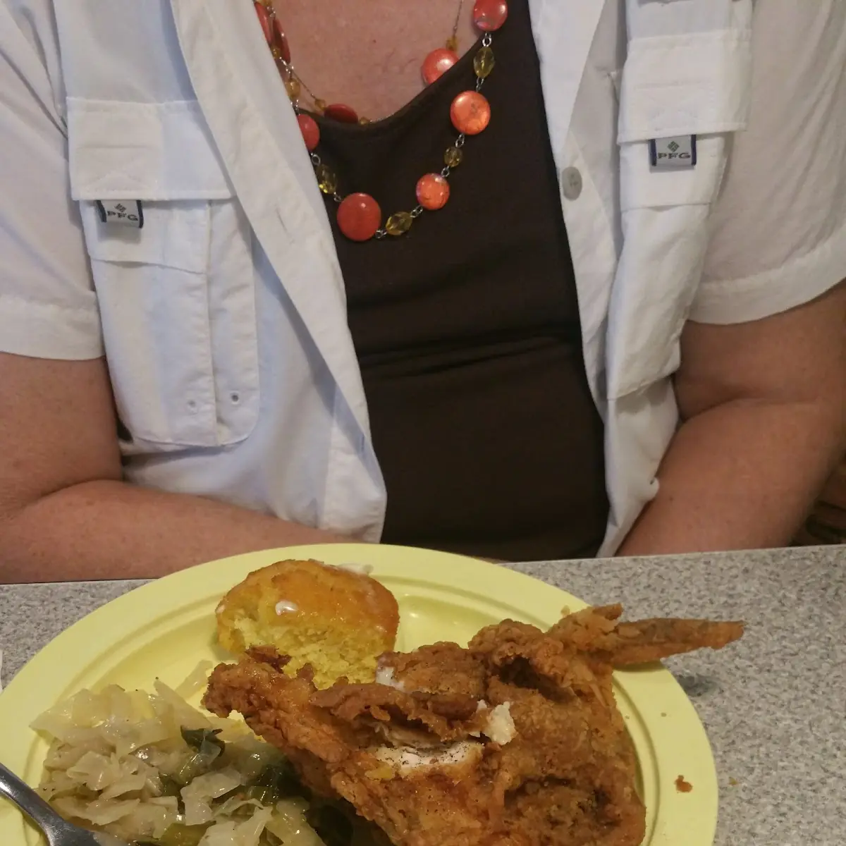 Fried Chicken & Vegs