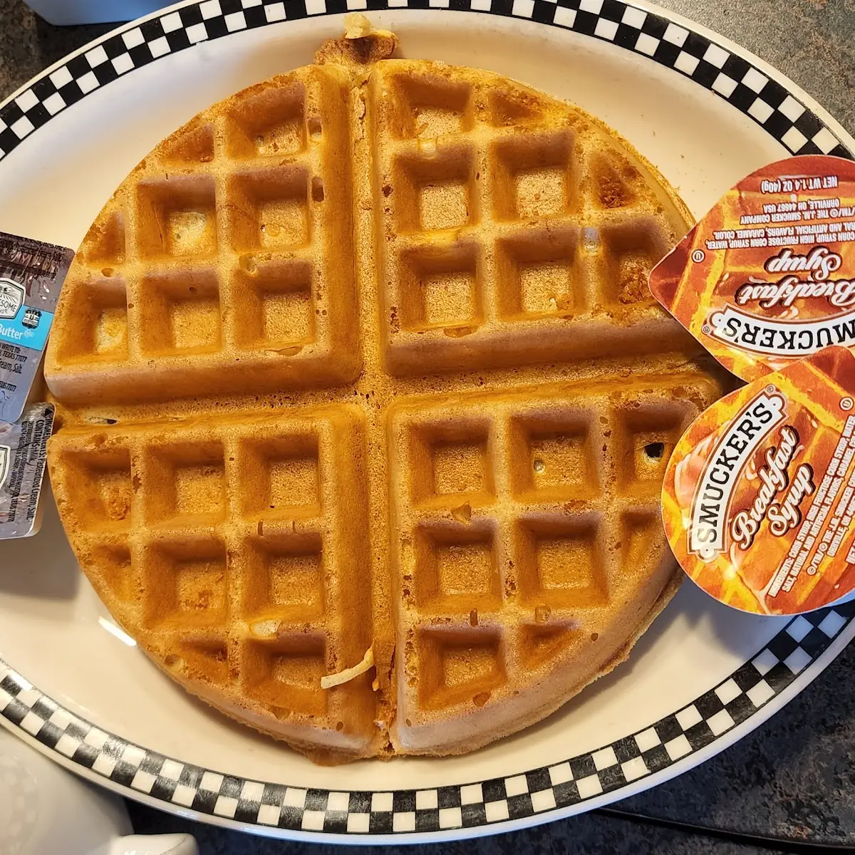Red White & Blue Waffle