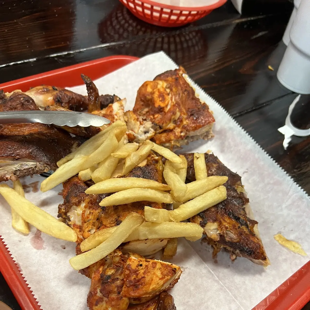 Pollo Asado Con Papas
