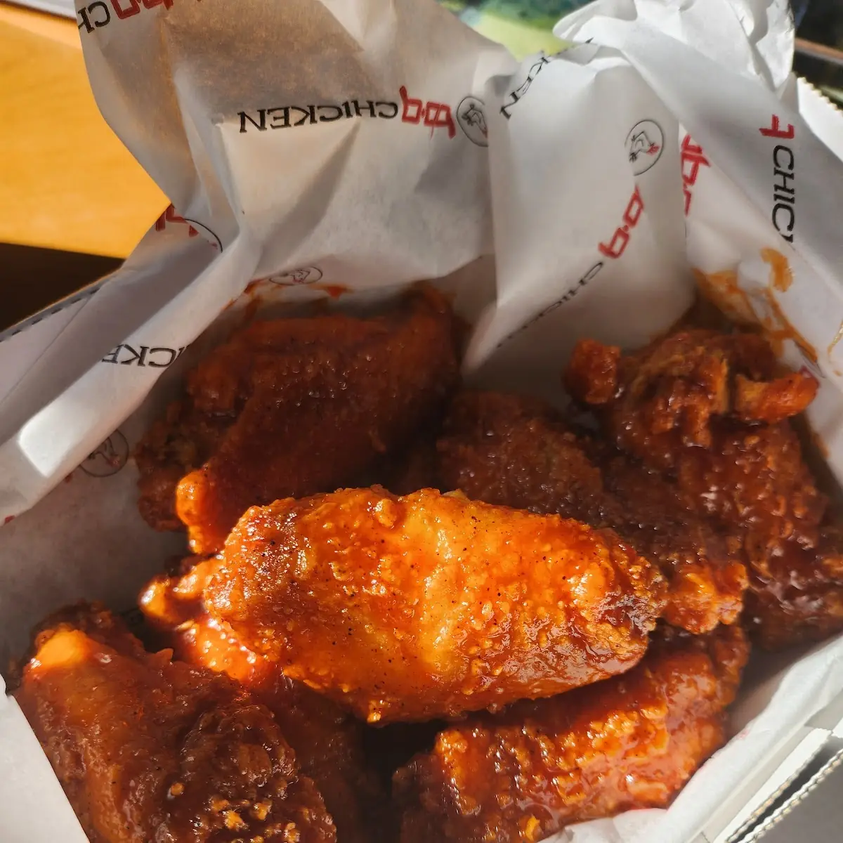 Honey Garlic Chicken Boneless Wings