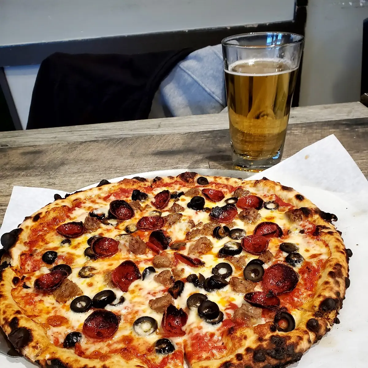 Pepperoni Sausage Pizza