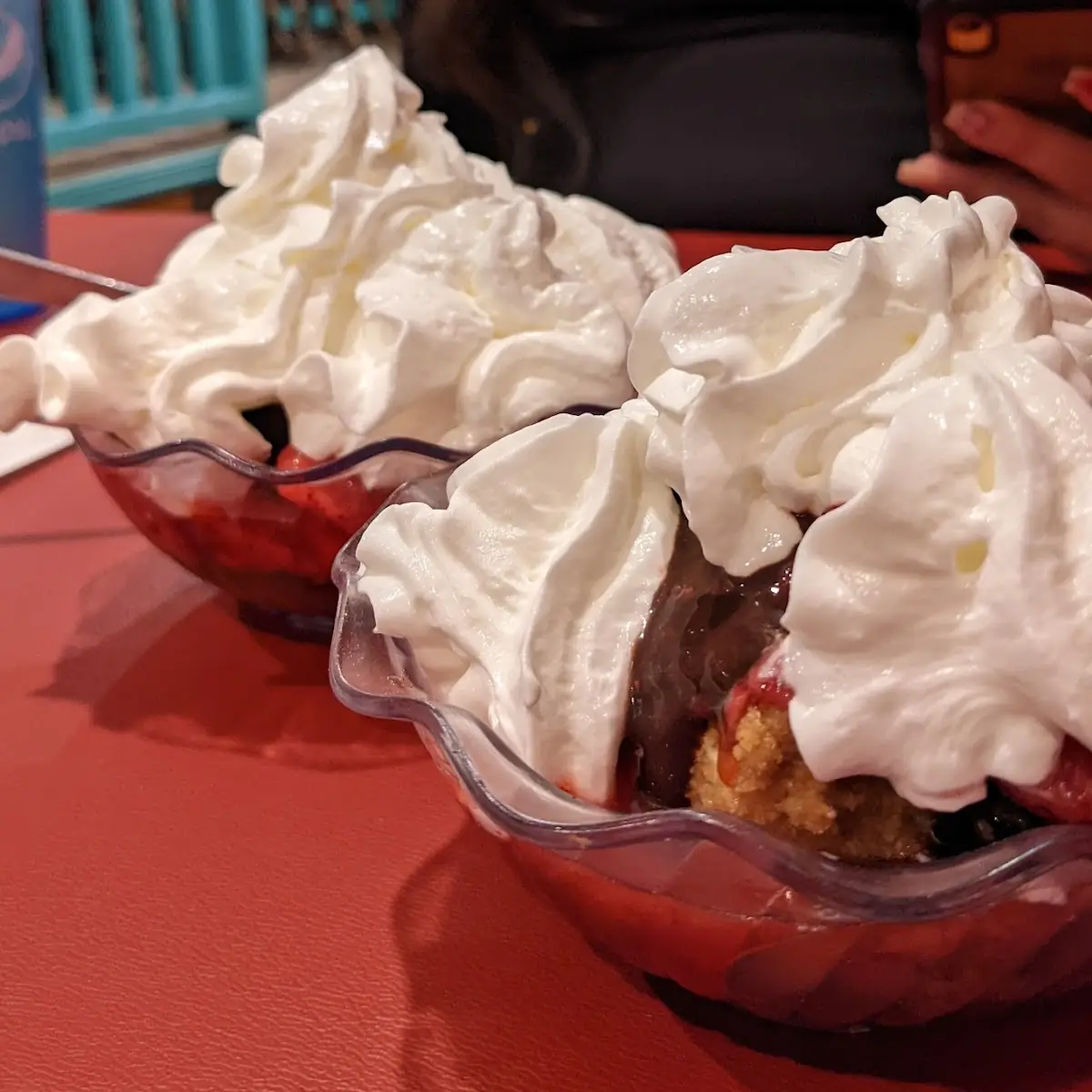Fried Ice Cream Sundae