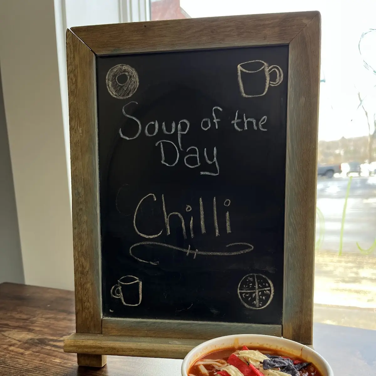 Soup Sandwich Drink
