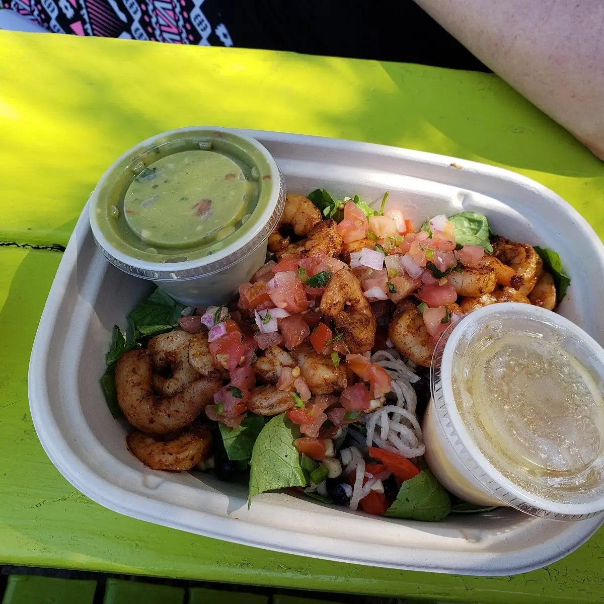 Taco Salad with Shrimp
