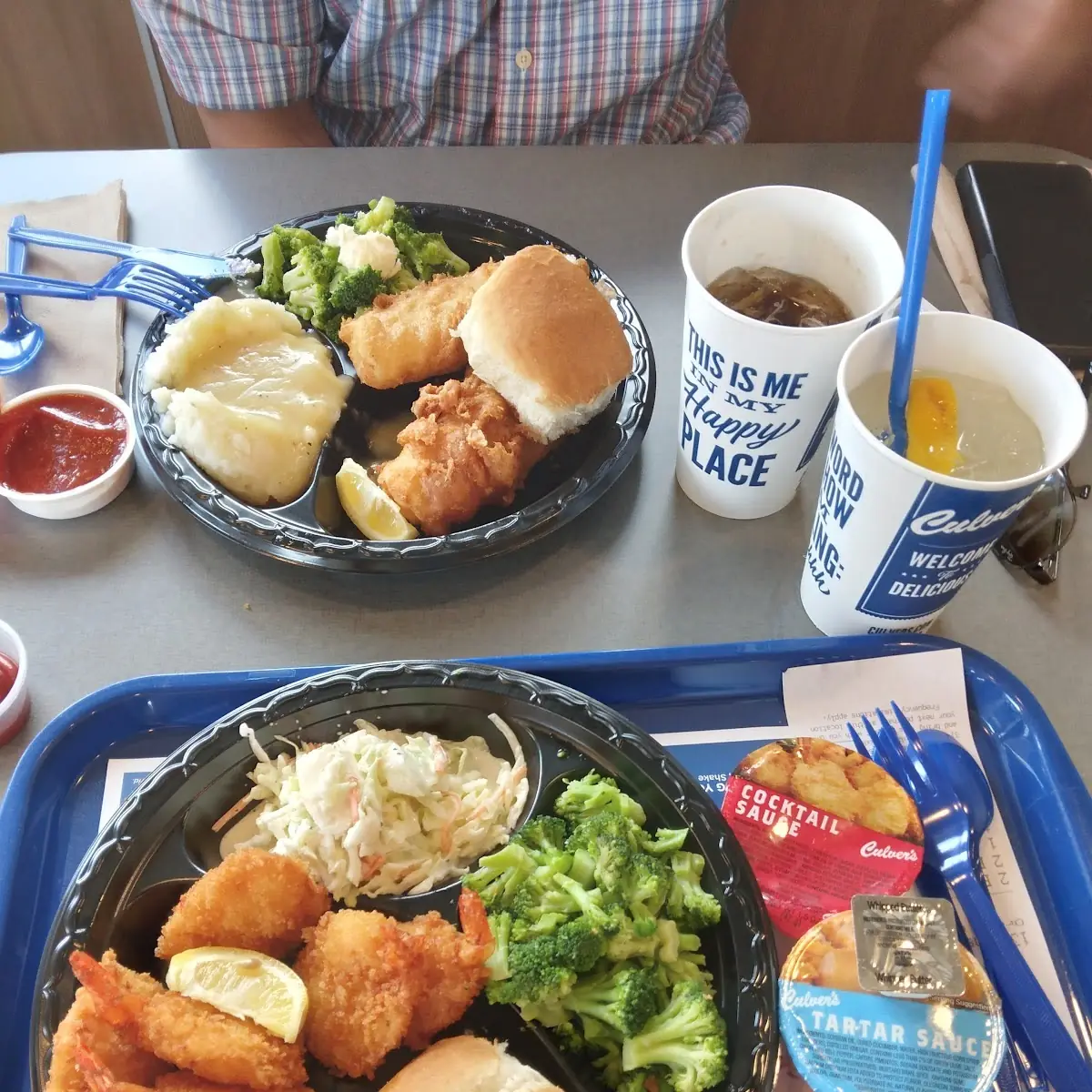 Fried Fish and Fried Cod Plates