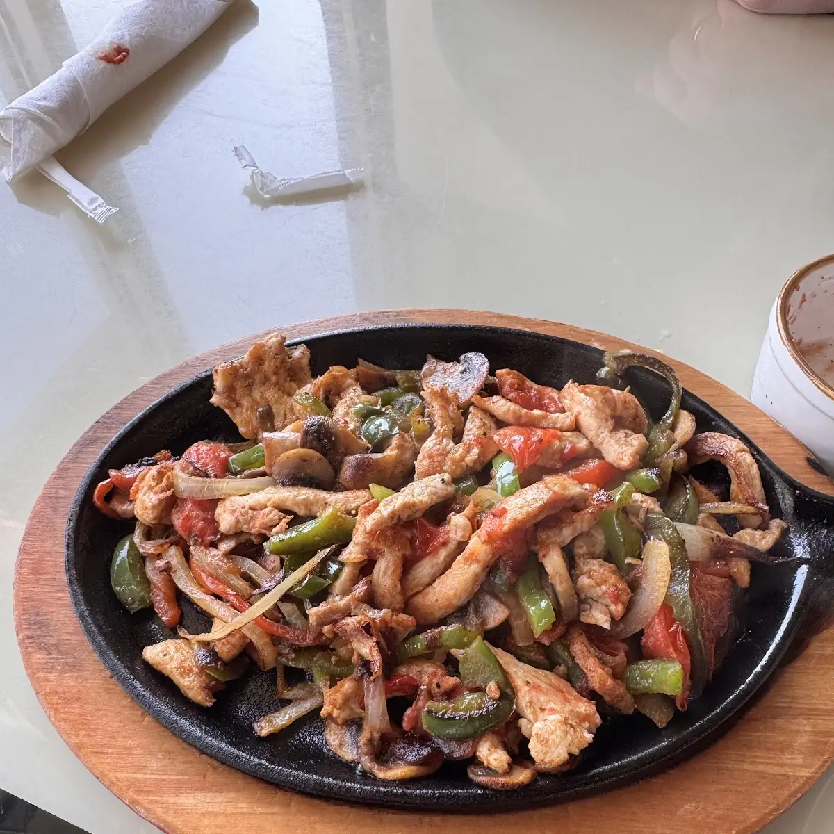 Chicken and Steak Fajitas