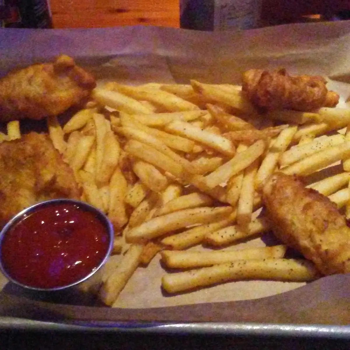 Beer Battered Fish & Chips