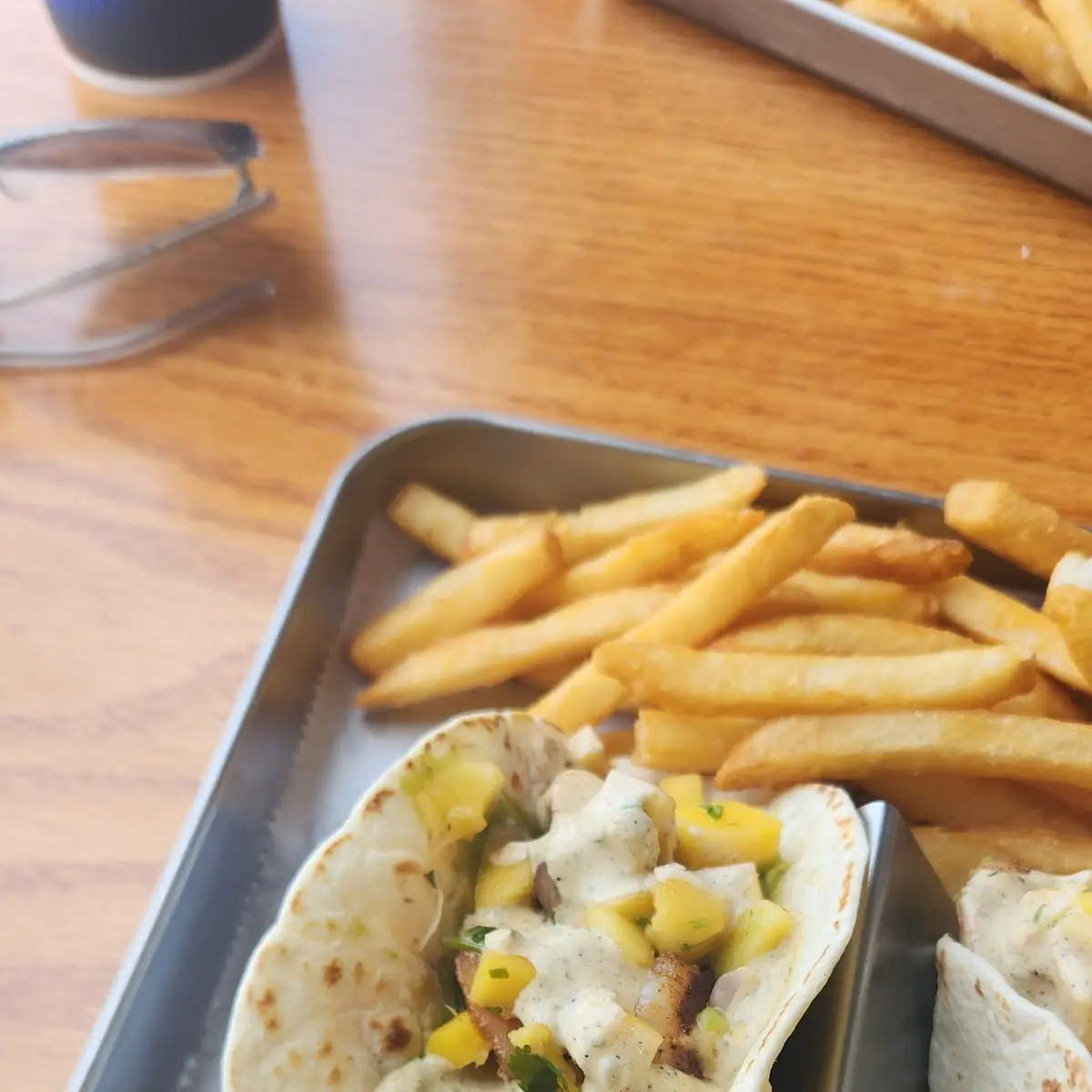 Quesadilla with Fries