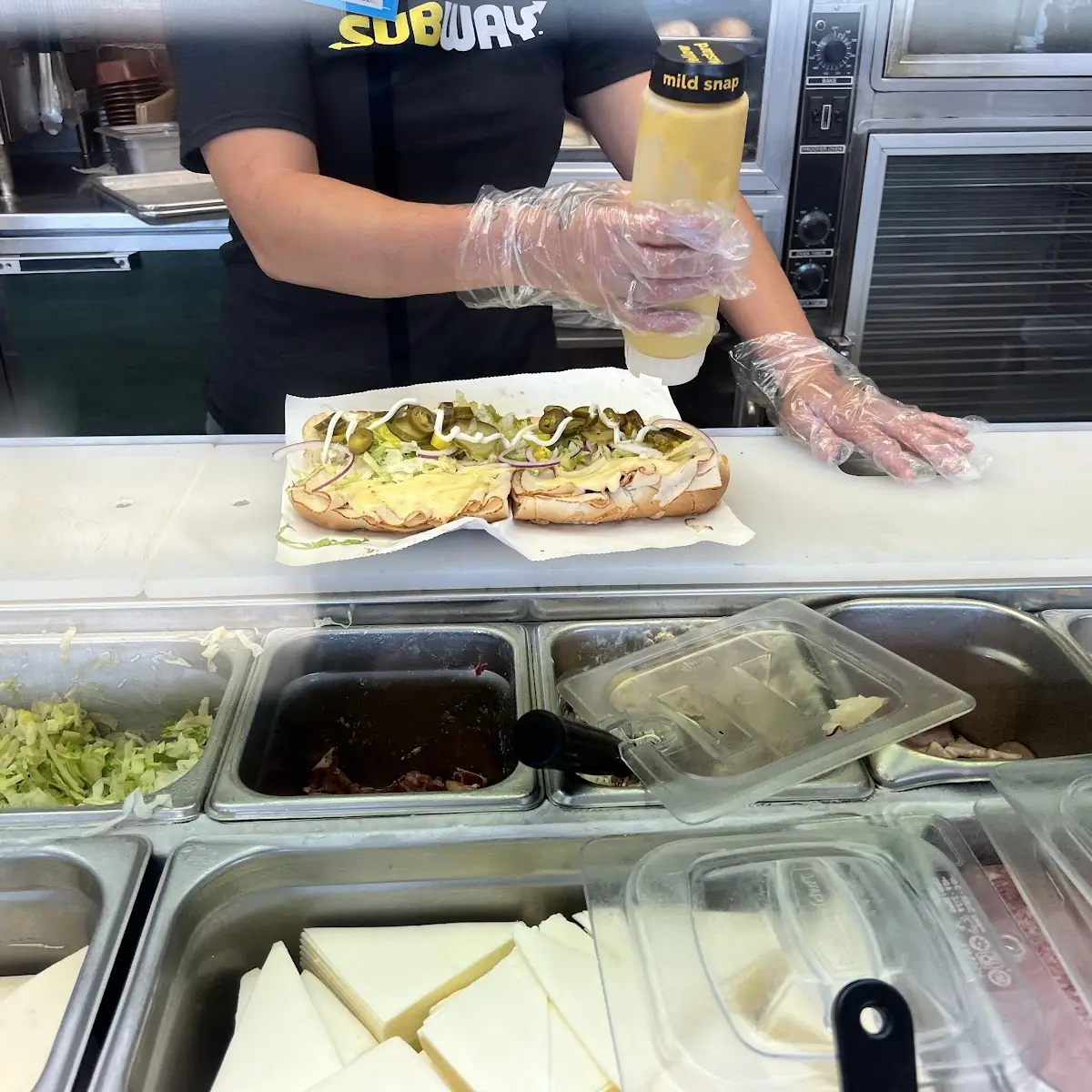 Turkey Melt Sub Sandwich