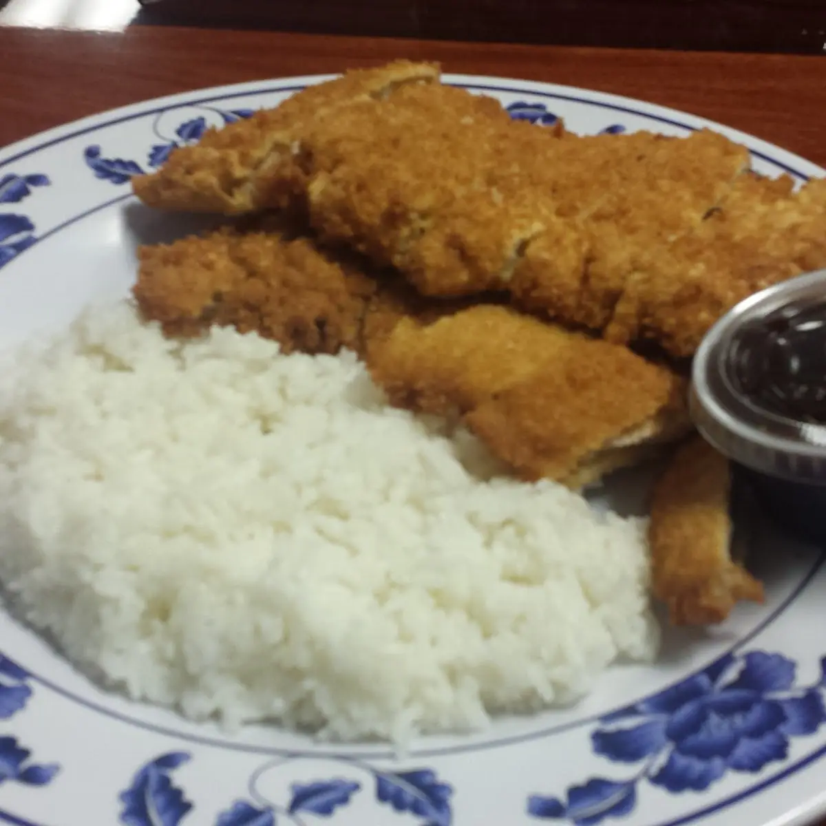 Chicken Katsu with White Rice