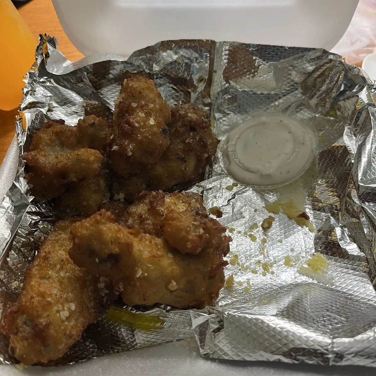 Garlic Parmesan Wings