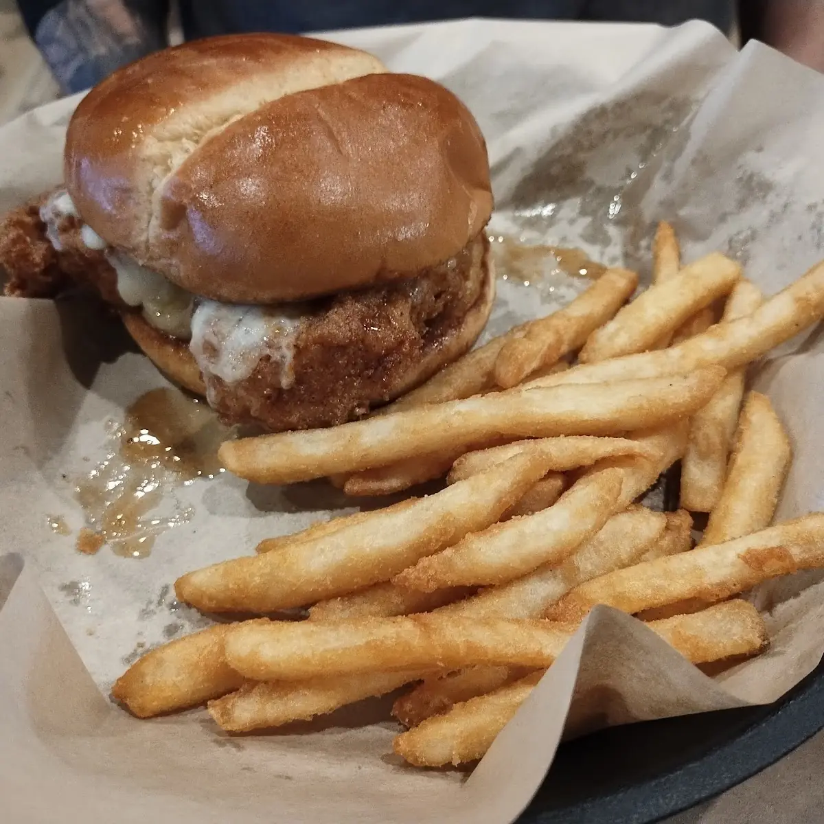Fried Pork Chop Sandwich