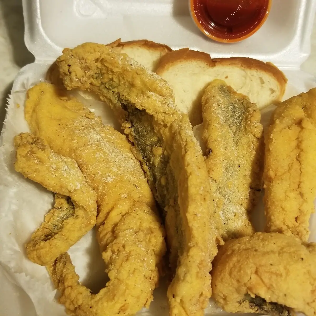 4 Piece Catfish Dinner