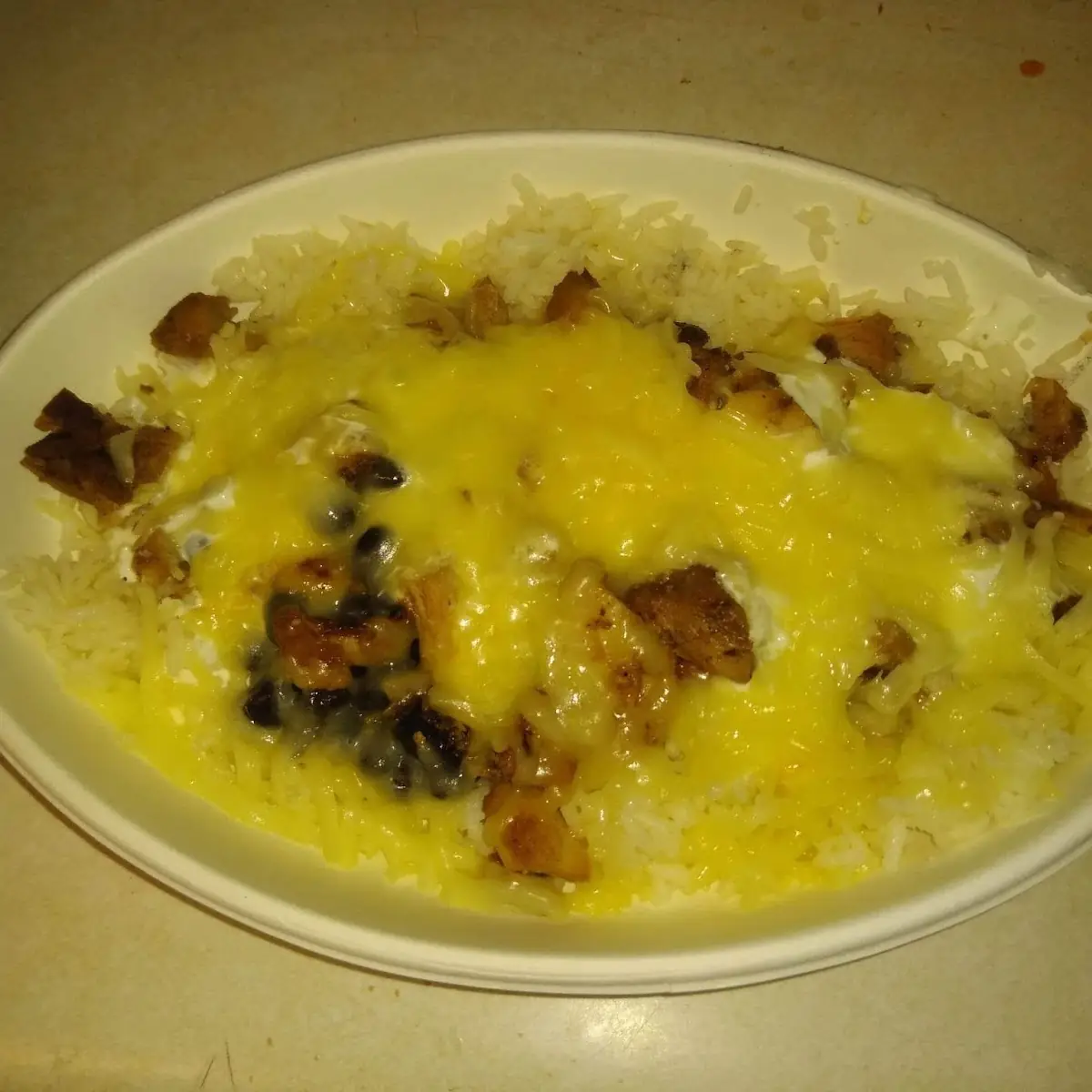 Skimpy Chicken Burrito Bowl