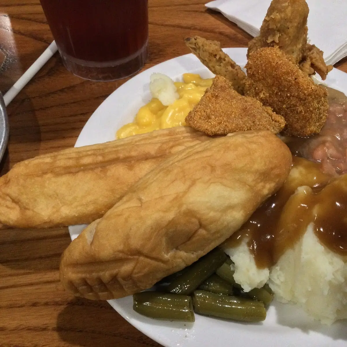 Shoney's Dinner Buffet Plate