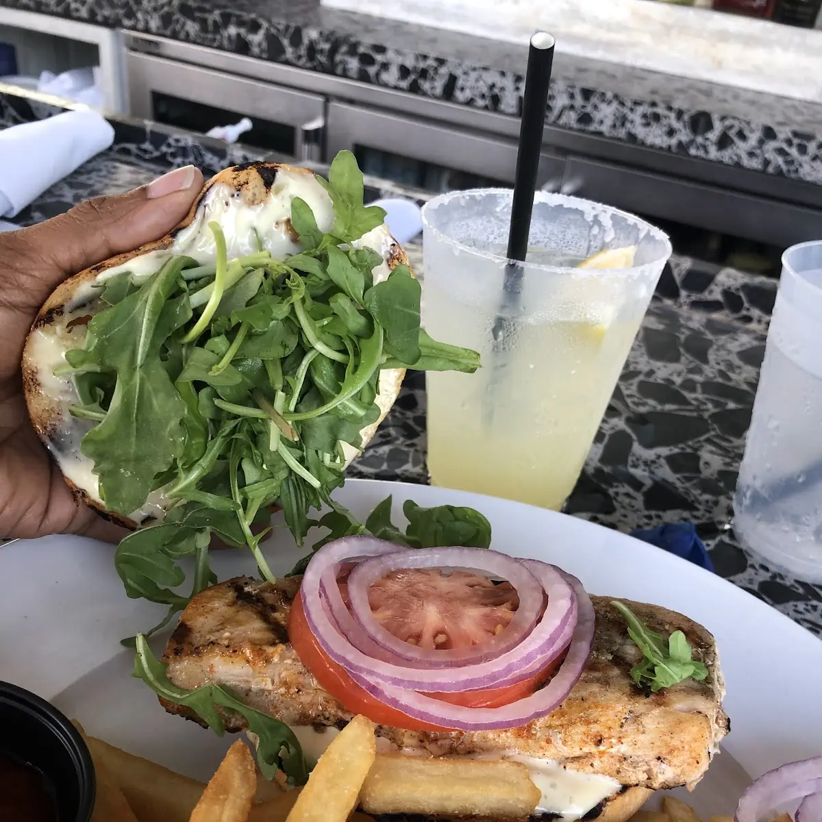 Mahi Sandwich