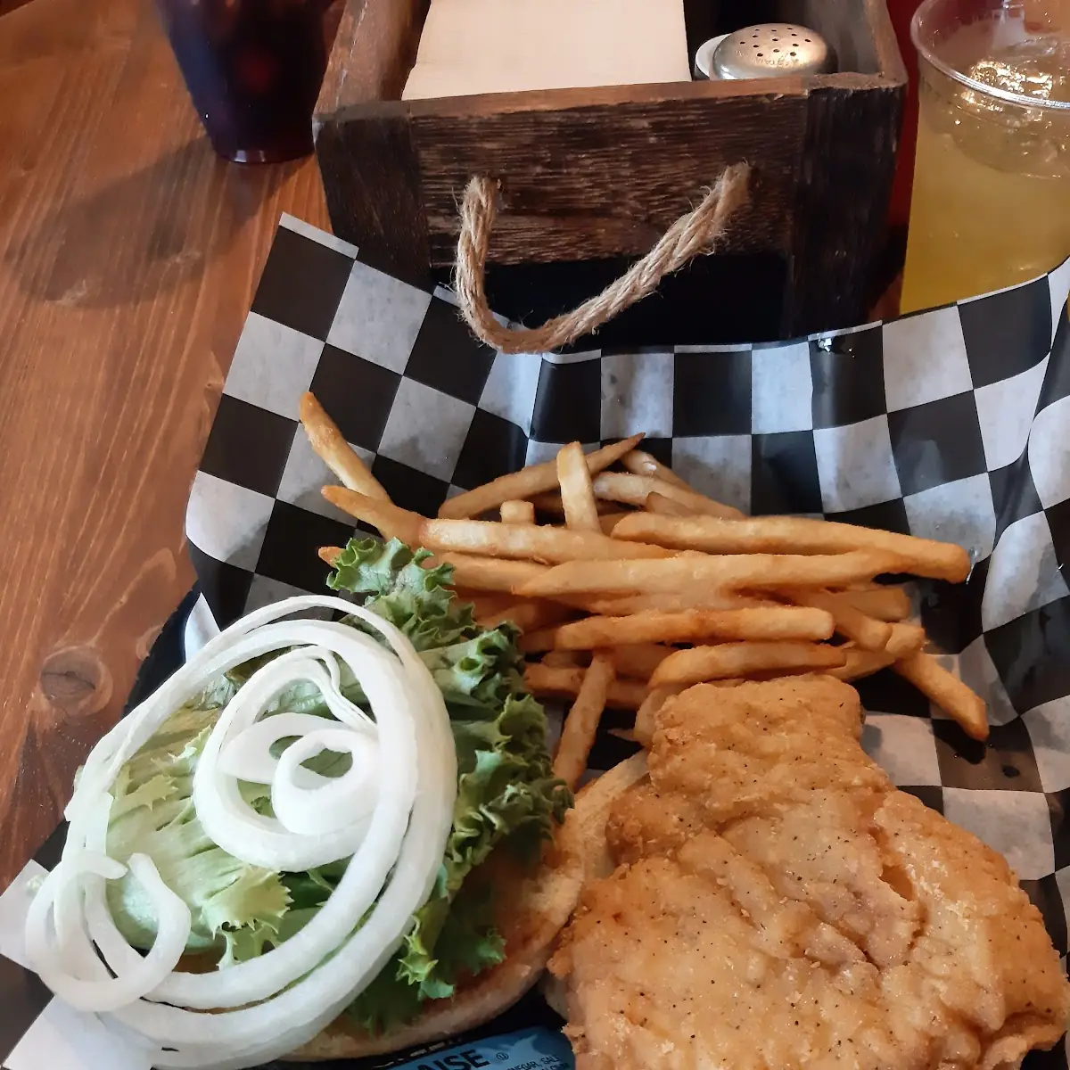 Plain Jane Deep Fried Chicken Sandwich