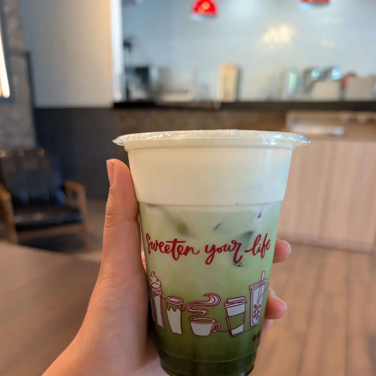 Sea Salt Matcha Latte
