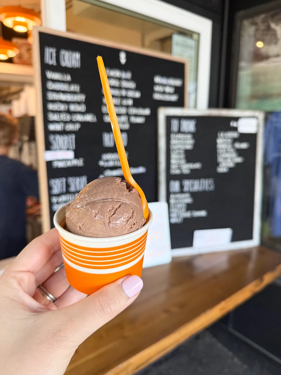 Cup of Chocolate Ice Cream