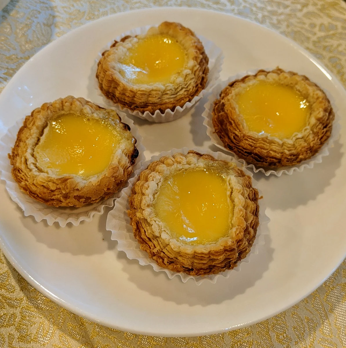 Mini Egg Tarts, Golden Paramount Seafood Restaurant