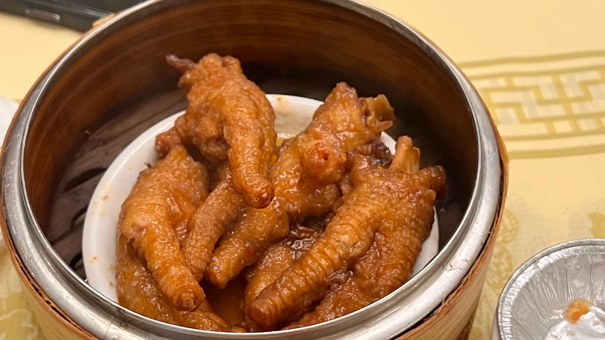 Steamed Chicken Feet in Black Bean Sauce, Golden Paramount Seafood Restaurant