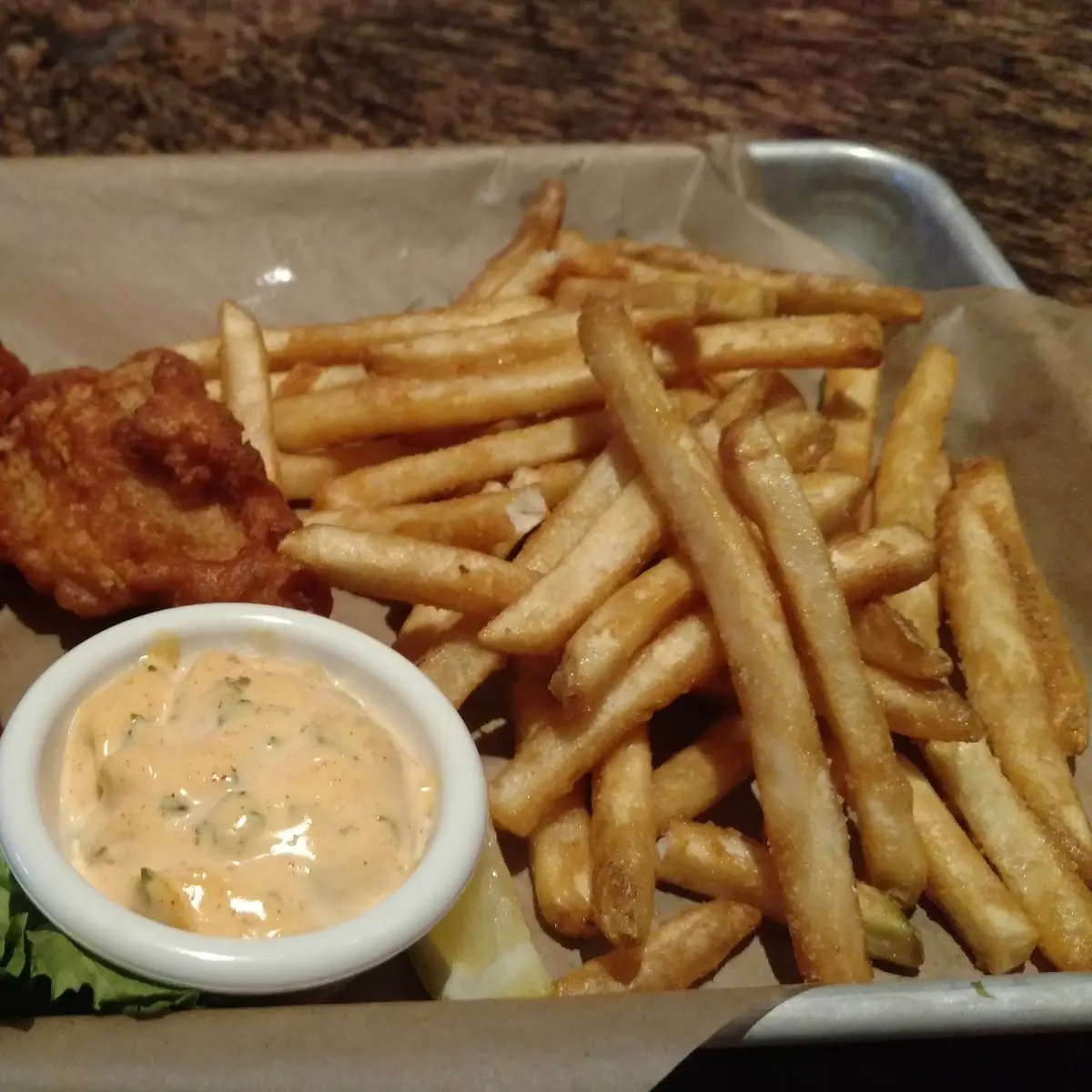 BJ's Brewhouse Blonde Fish 'N' Chips