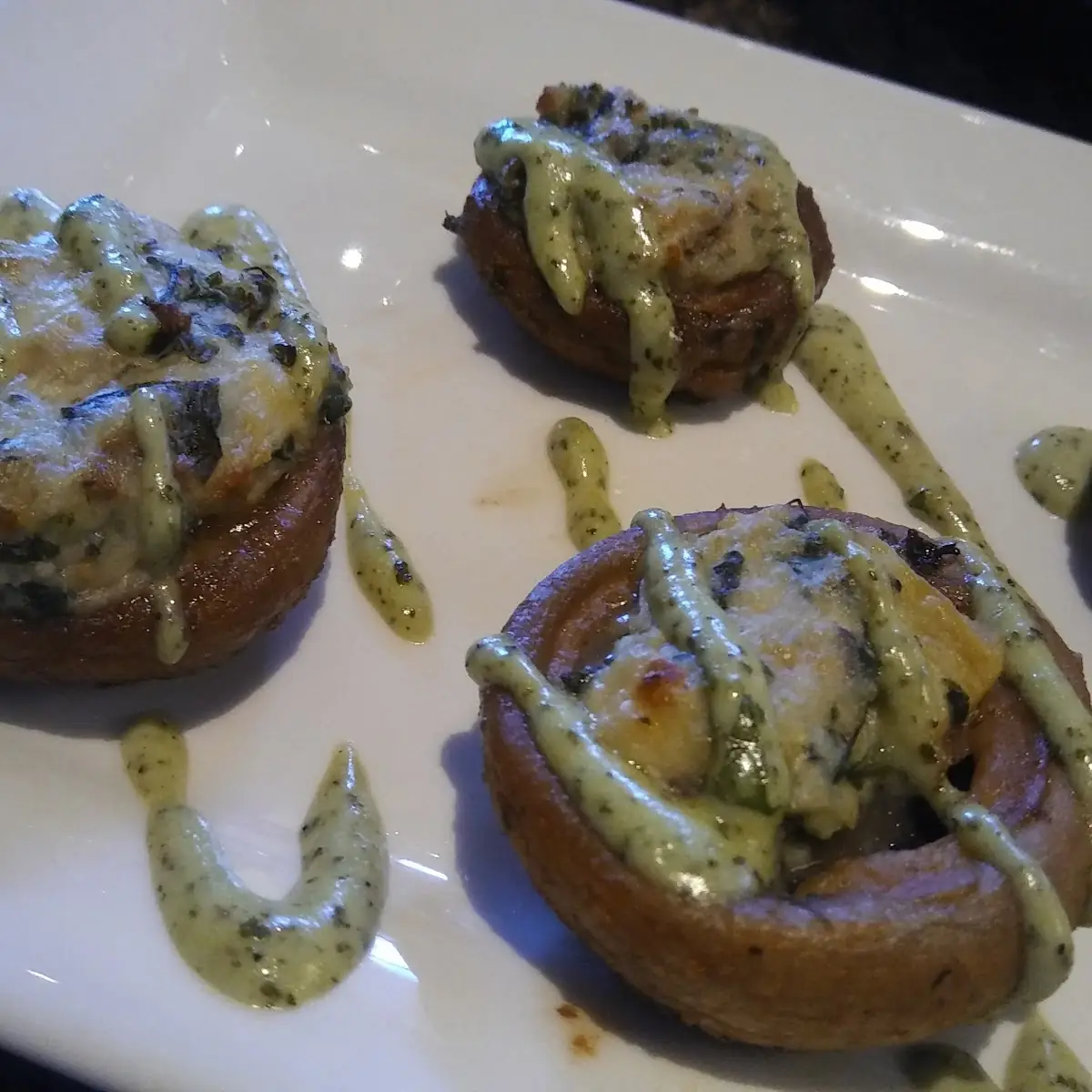 Spinach Stuffed Mushrooms