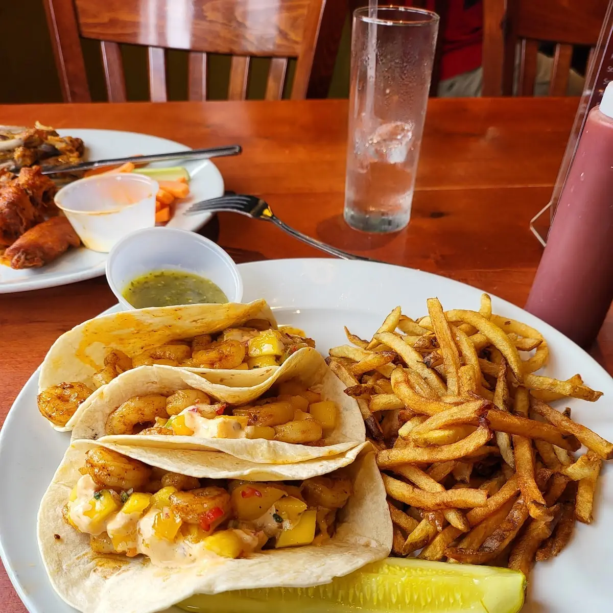 PO' Boy Shrimp Tacos