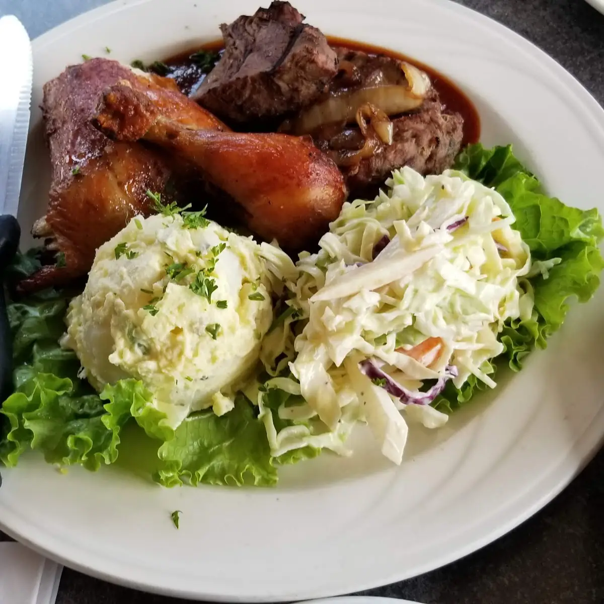 BBQ Chicken and Ribs
