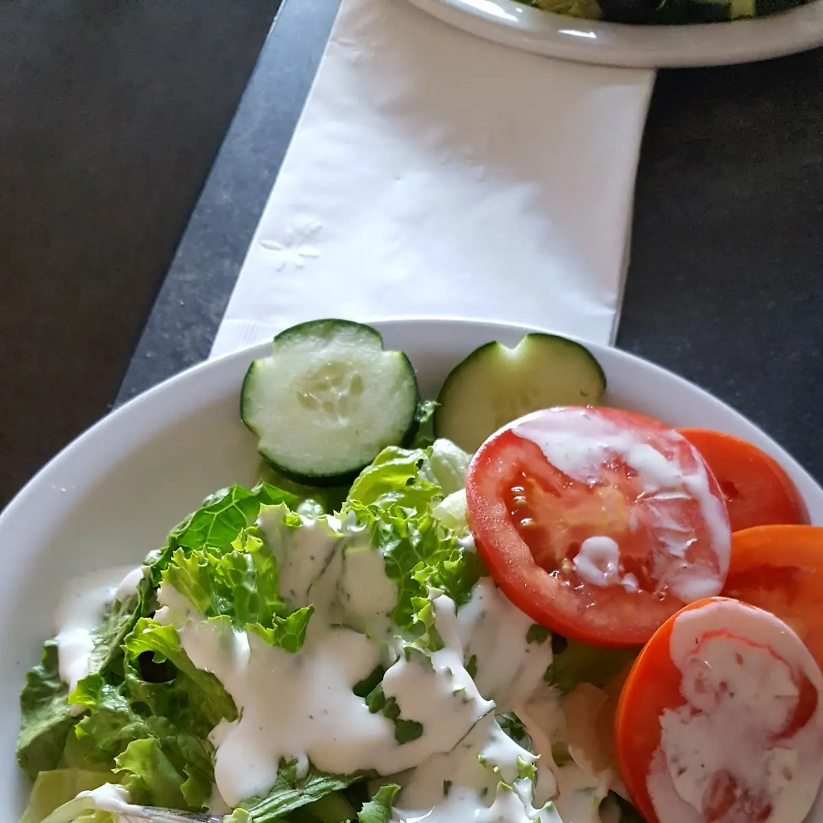 Salad with House Made Ranch Dressing