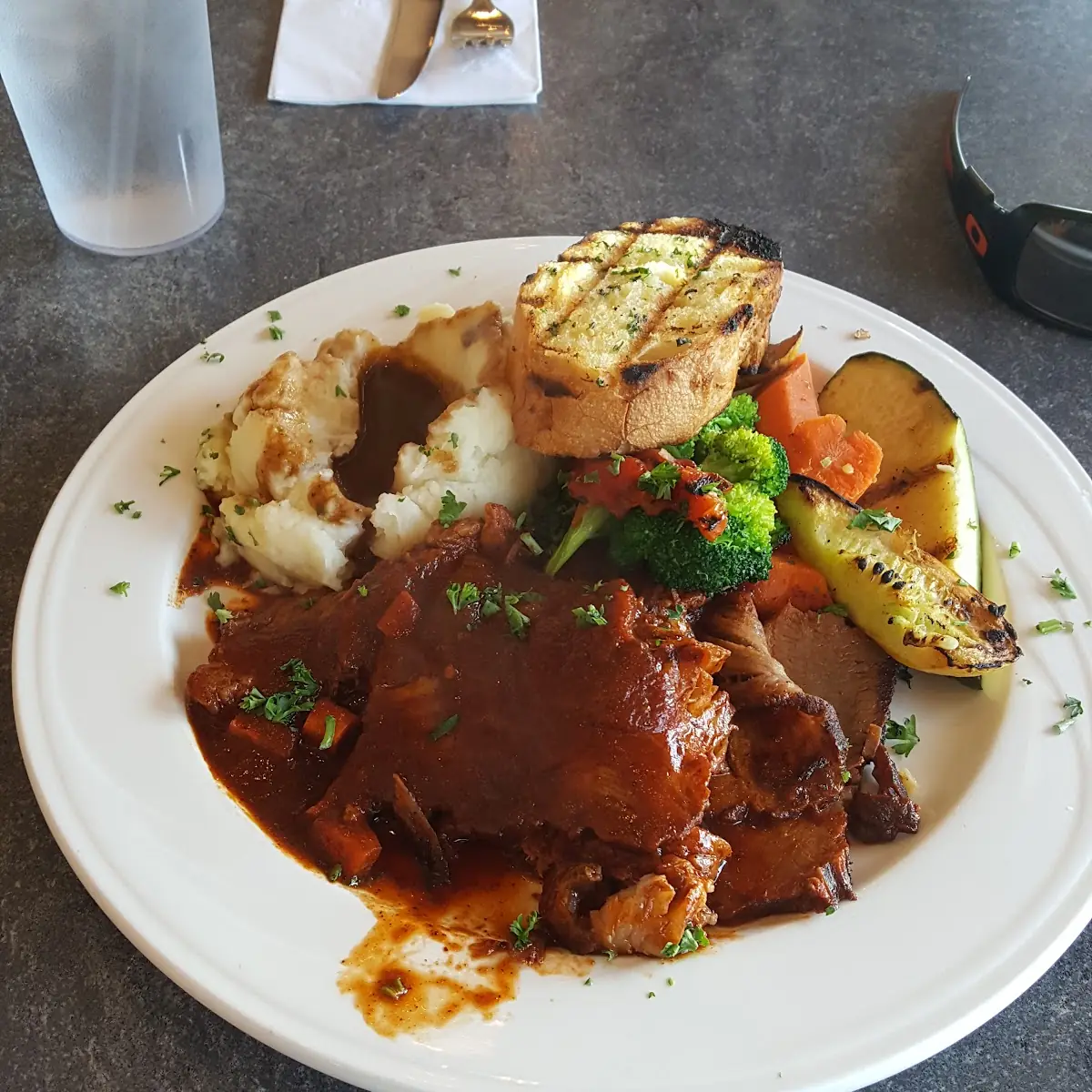 Veggies and Mashed Potatoes