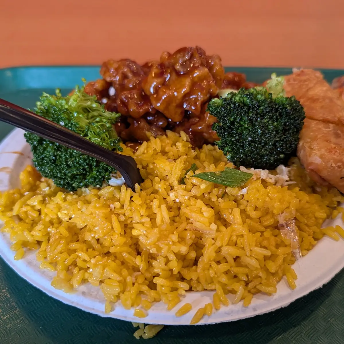 D1. Steamed Broccoli   水煮芥蓝