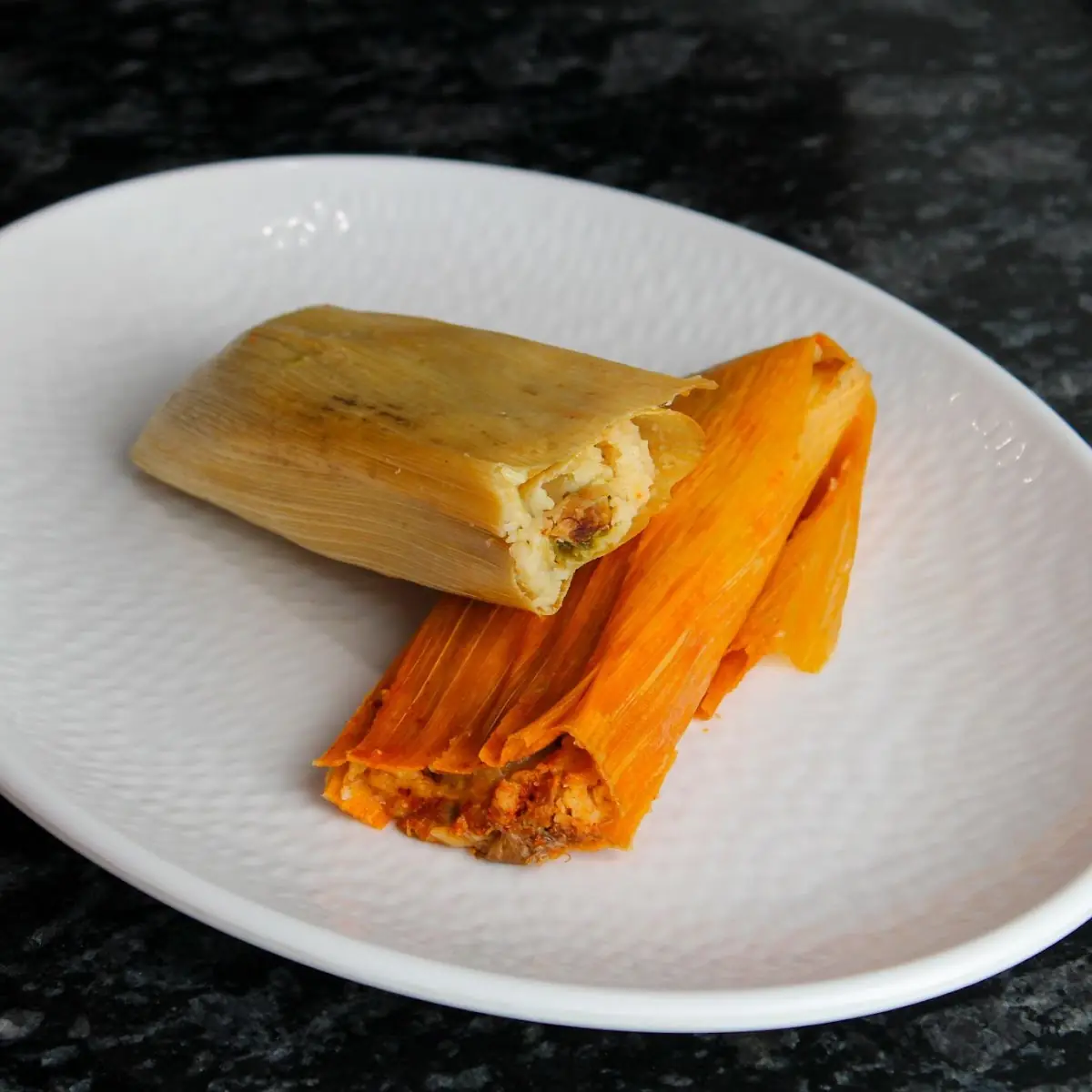 Tamales Plate