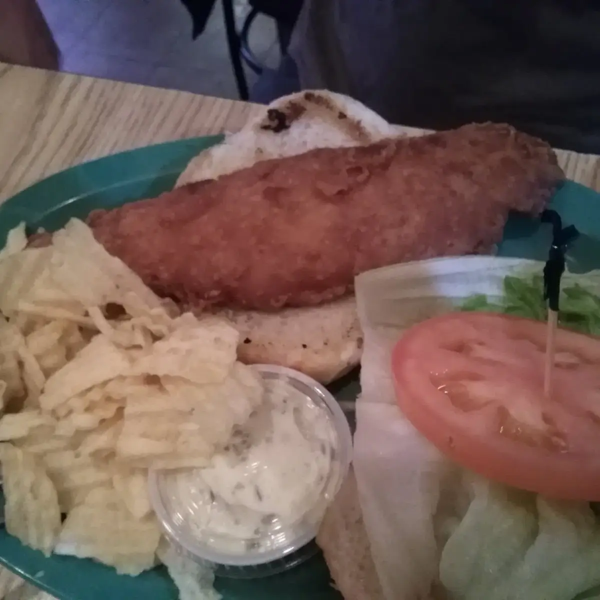 Beer Batter Haddock Sandwich