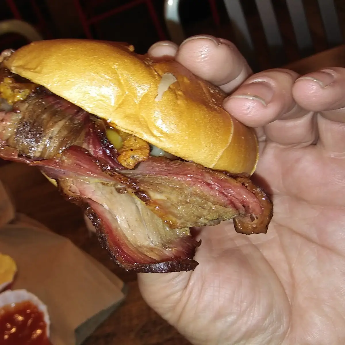 Prime Rib Brisket Sandwich